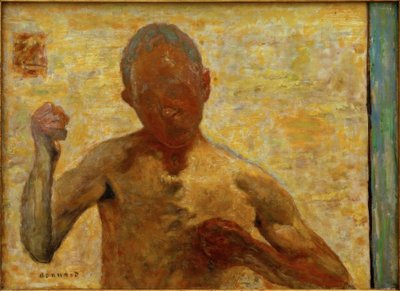 自画像（ボクサー） 作： Pierre Bonnard