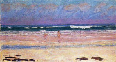 ビーチ;ビーチ 作： Pierre Bonnard