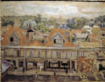 アルカションストリート 作： Pierre Bonnard