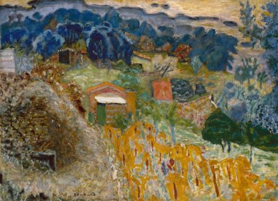 ル カンネのキャビン 作： Pierre Bonnard