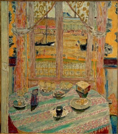 テーブルコーナー 作： Pierre Bonnard