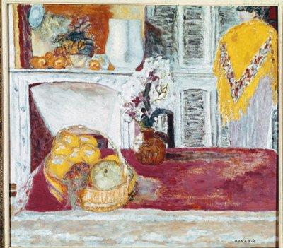 ル・カネのダイニング・コーナー（ダイニング・コーナー） 作： Pierre Bonnard