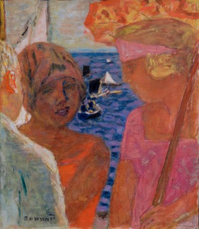 アルカションでの会話 作： Pierre Bonnard