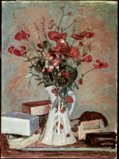 ケシと草 作： Pierre Bonnard