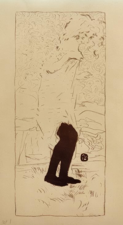 プライバシーで 作： Pierre Bonnard