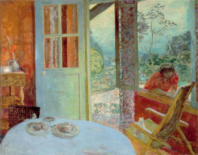 田舎の食堂 作： Pierre Bonnard