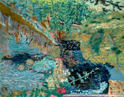 庭 作： Pierre Bonnard