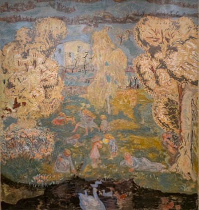 田舎の早春 作： Pierre Bonnard