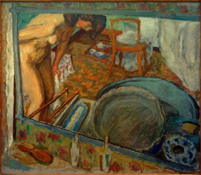 氷の効果、または浴槽 作： Pierre Bonnard