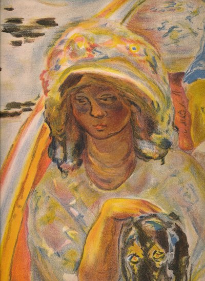 ボートで、1907、1939 作： Pierre Bonnard