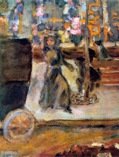 パリの夜、詳細、1911 作： Pierre Bonnard