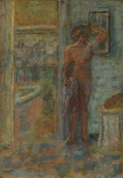 インテリアの女性ヌードc。 1917年。 作： Pierre Bonnard