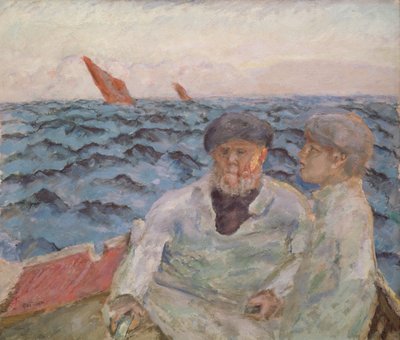 ブルターニュの漁師、1907 作： Pierre Bonnard