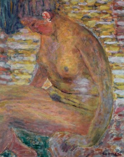 女性ヌード 作： Pierre Bonnard