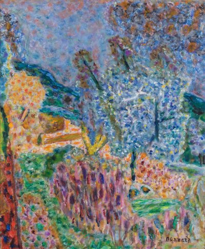 ガーデン、1945年 作： Pierre Bonnard