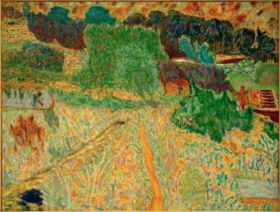 ミディの大風景（ルカンネ） 作： Pierre Bonnard