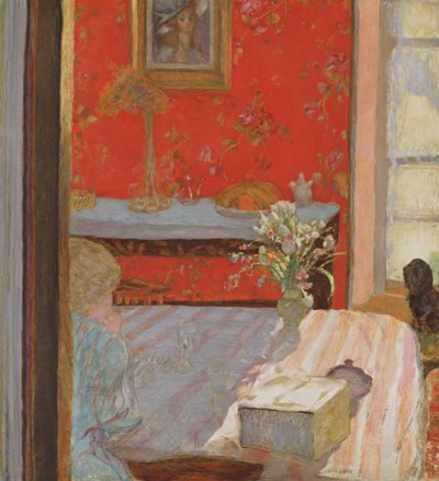 インテリア、1922 作： Pierre Bonnard