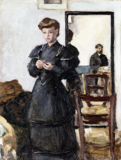 インテリア、1905年頃（キャンバスに油彩） 作： Pierre Bonnard