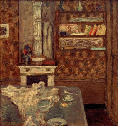 インテリア-Esszimmer 作： Pierre Bonnard