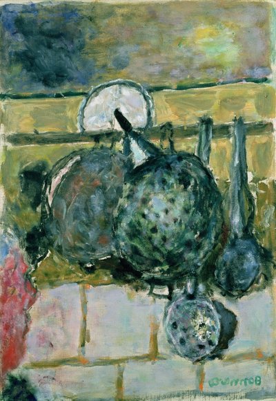 キッチン用品、1946 作： Pierre Bonnard