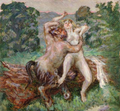 牧神の午後 作： Pierre Bonnard