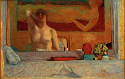 暖炉（トイレの女性）」 作： Pierre Bonnard
