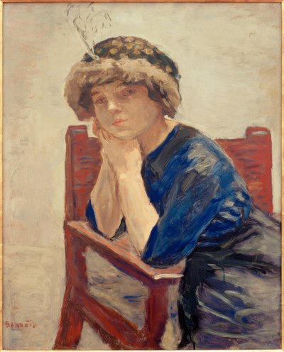 白鷺の女 作： Pierre Bonnard