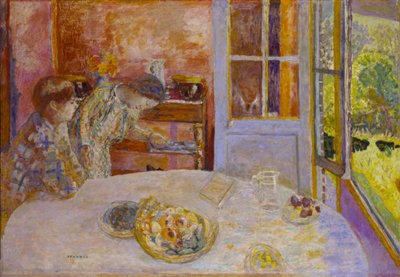 ダイニングルーム、ヴァーノン、c。 1925年。 作： Pierre Bonnard