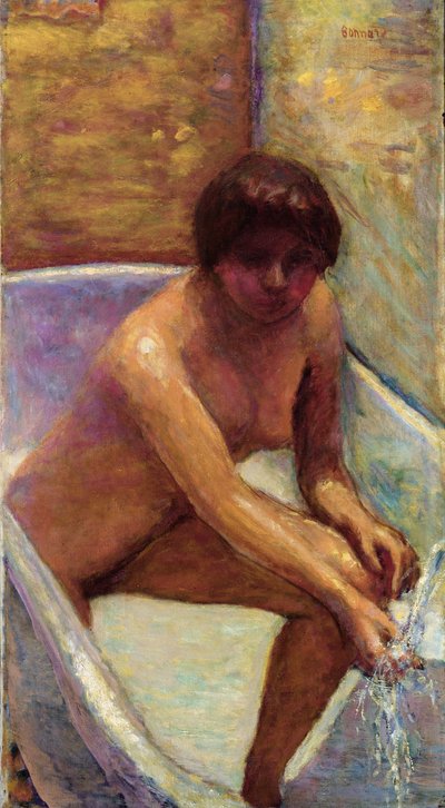 ラソース、またはお風呂のヌード 作： Pierre Bonnard