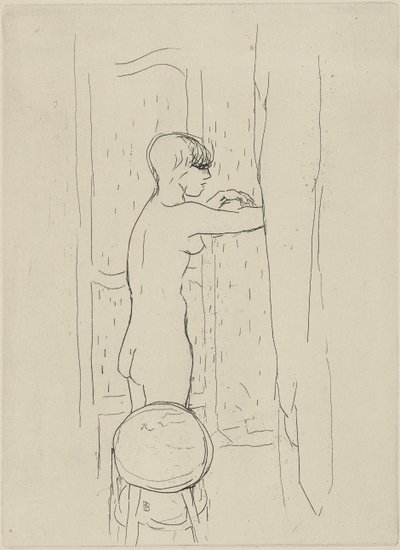 La Toilette（お風呂 作： Pierre Bonnard