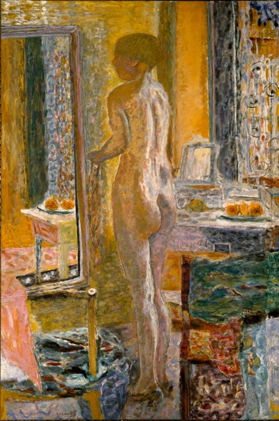 トイレ 作： Pierre Bonnard