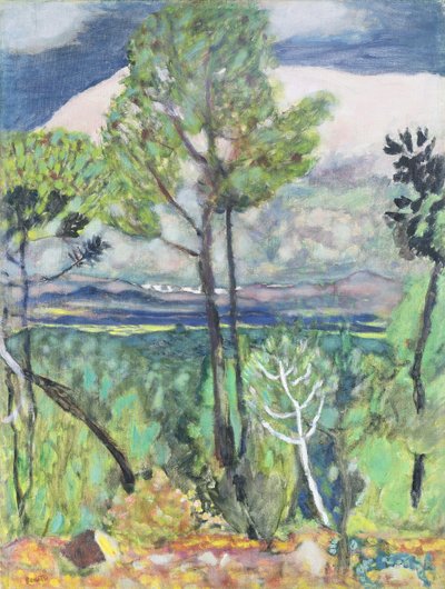 風景 作： Pierre Bonnard