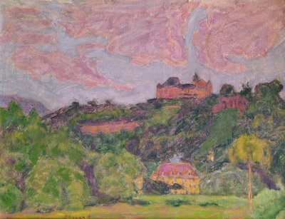 ウリアゲの風景 作： Pierre Bonnard