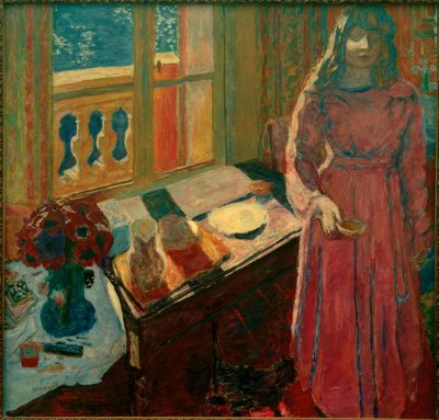 牛乳のボウル 作： Pierre Bonnard
