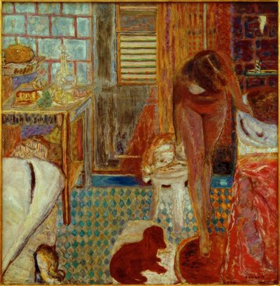 バスルーム 作： Pierre Bonnard