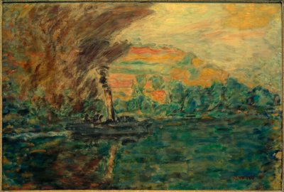 綱引き 作： Pierre Bonnard