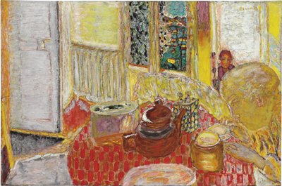 朝食、1936 作： Pierre Bonnard