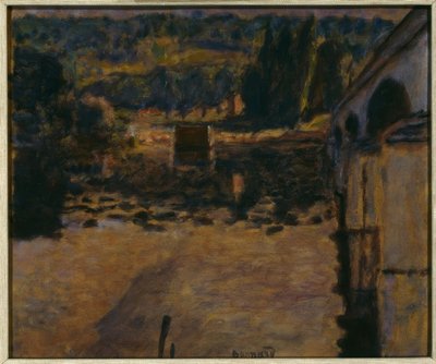 ヴァーノンの橋 作： Pierre Bonnard