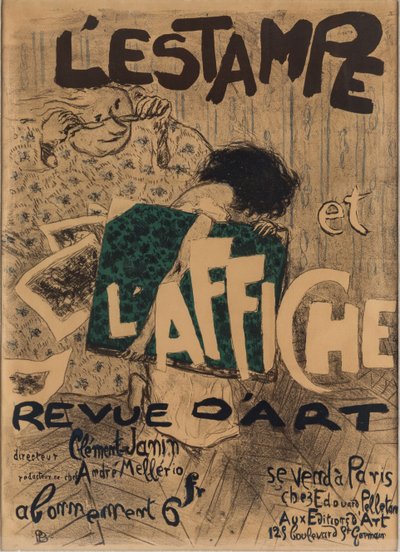 プリントとポスター、1897年 作： Pierre Bonnard