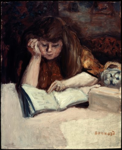 アームレスト読書ランプ 作： Pierre Bonnard