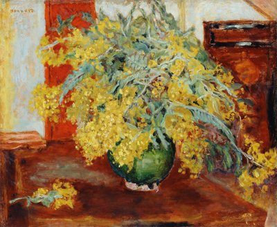 ミモザ 作： Pierre Bonnard