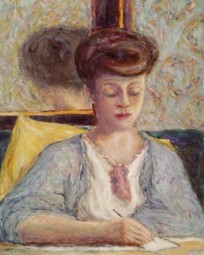 Misia Godeskiのライティング 作： Pierre Bonnard