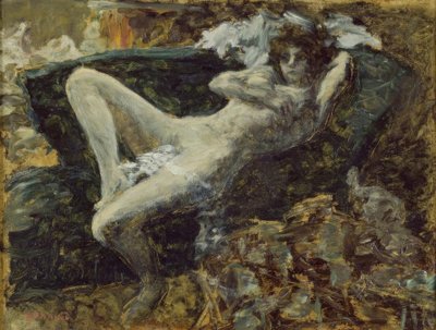 青ではない 作： Pierre Bonnard