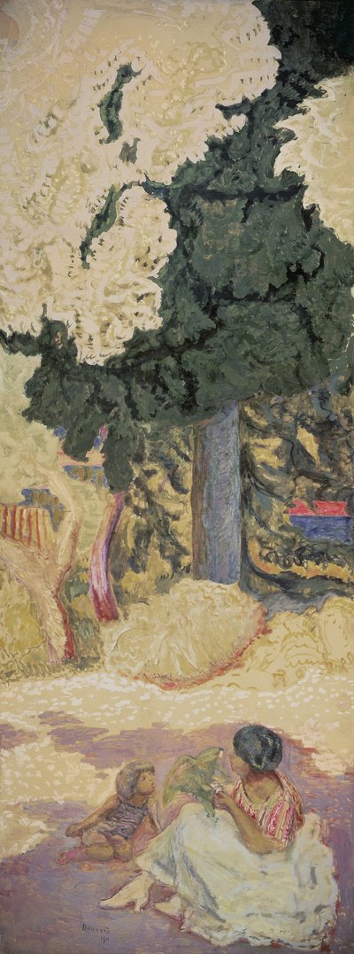 地中海（三連祭壇画）、1911年 作： Pierre Bonnard