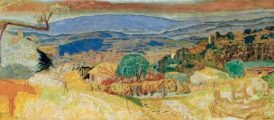 カンネットの風景 作： Pierre Bonnard