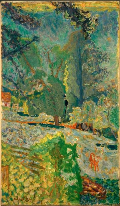 ノーマン風景 作： Pierre Bonnard