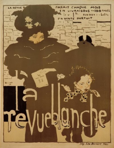 ピエール・ボナール、ラ・レヴュー・ブランシュプラカット 作： Pierre Bonnard