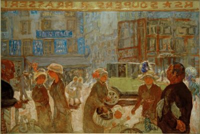 クリシーを配置 作： Pierre Bonnard