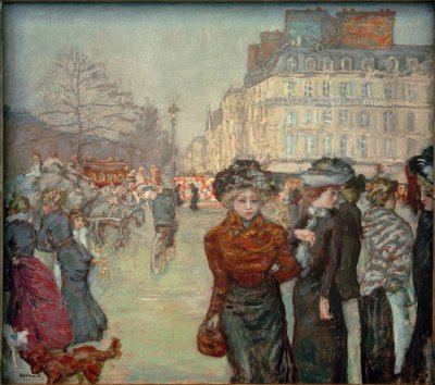 クリシーを配置 作： Pierre Bonnard