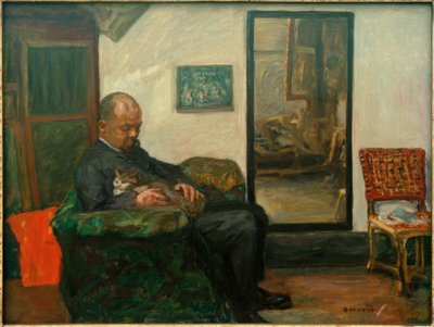 ポートレートダンブロワーズヴォラード 作： Pierre Bonnard